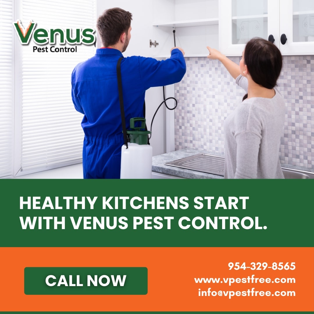 Advertisement For Venus Pest Control
